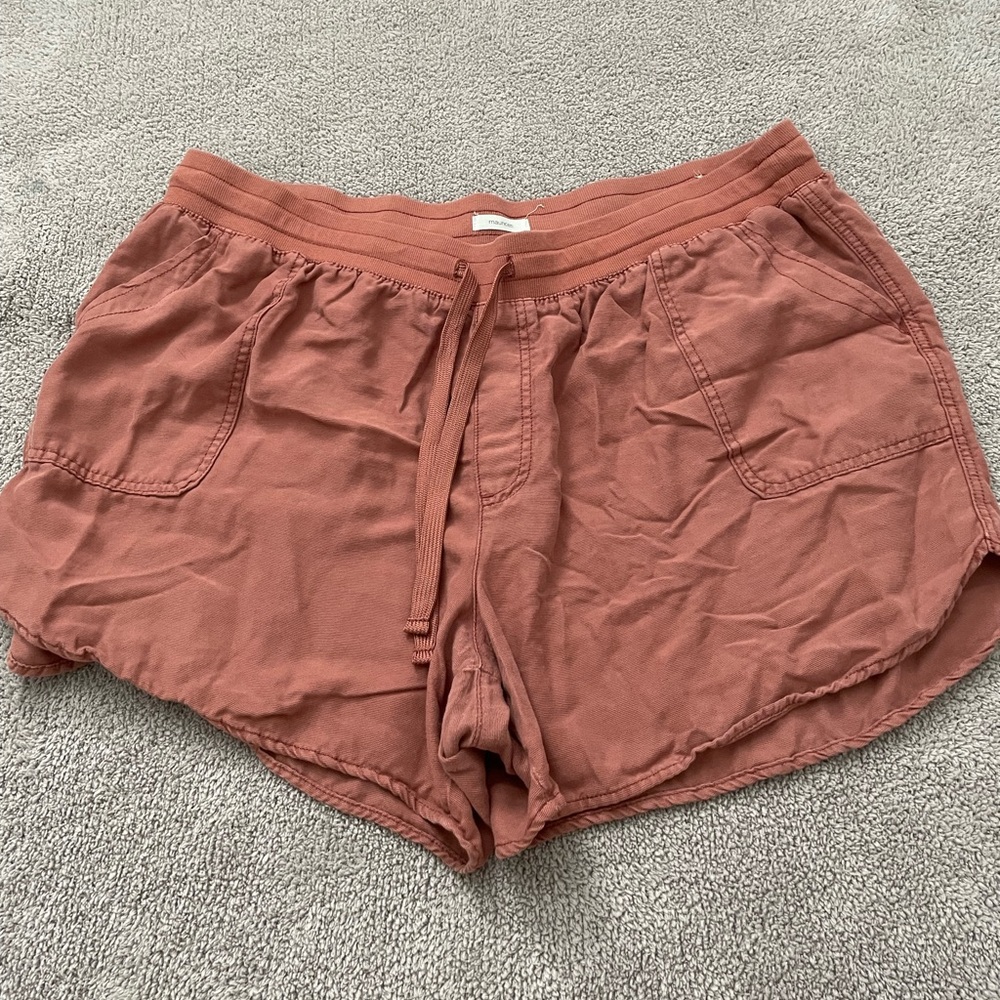 Maurices Coral Drawstring Shorts 22W